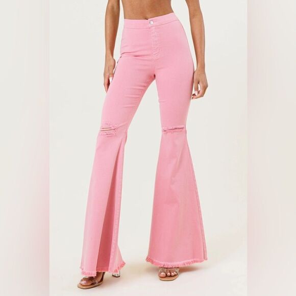 Vibrant M.i.U Bella Flare Jeans - Picture 4 of 15